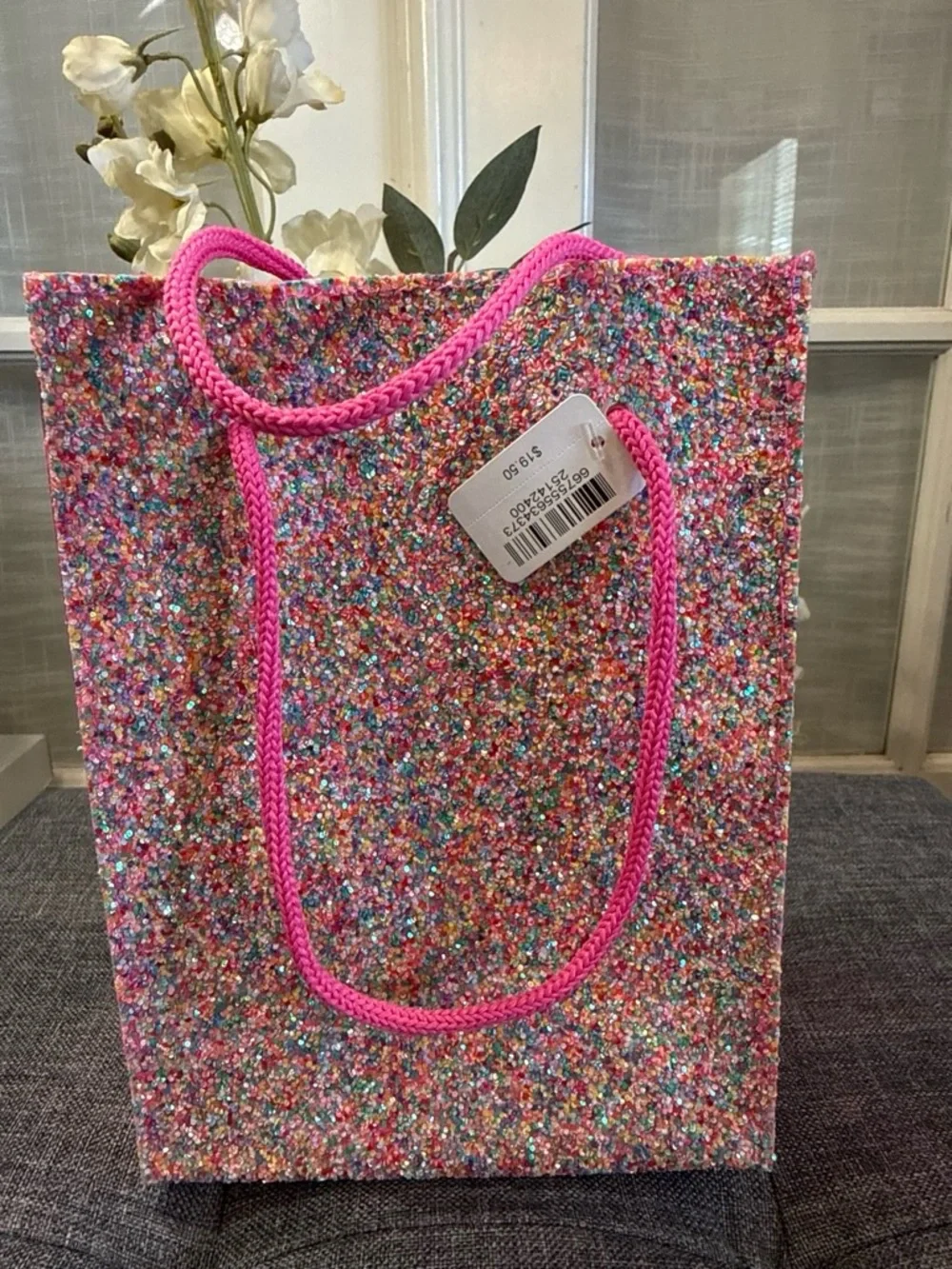 Bath & Body Works Multicolor Glitter 'Happy Birthday' Gift Bag